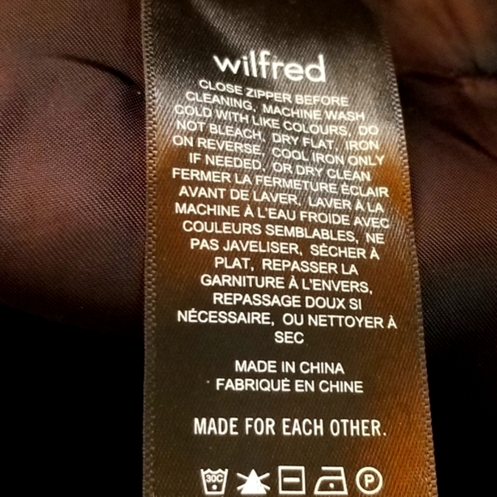 Wilfred Melina Vegan Leather Pant. Size: 0 - Picture 9 of 11